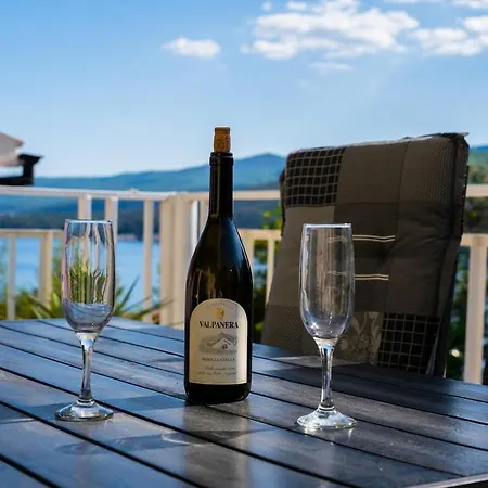 App For 2 Pers With Sea View Near Centar,18 Apartment Rabac