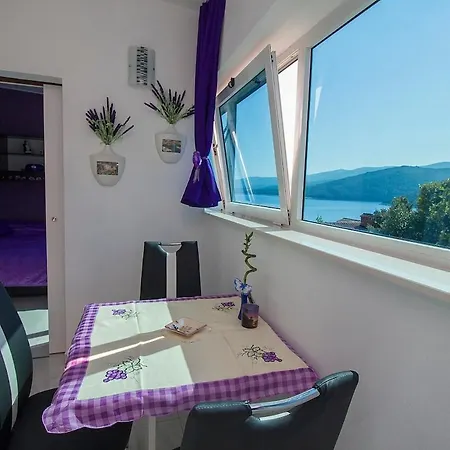 App For 2 Pers With Sea View Near Centar,18 Rabac